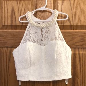 SZ 9 - Two Piece Speechless long dress